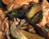 鶏ささ身と茄子のかば焼き風作り方7写真