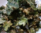 菊の葉の天ぷら作り方4写真