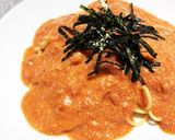 明太子トマトクリームパスタ作り方6写真