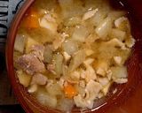 2歳児幼児食☆豚汁、プレート、梅しらす作り方1写真