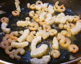 シーフードカレー焼きうどん♪作り方2写真