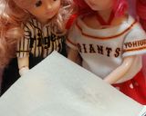 リカちゃん♡野球シリꕤ雲呑(餃子)皮揚げ作り方1写真