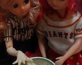 リカちゃん♡野球シリꕤ雲呑(餃子)皮揚げ作り方4写真
