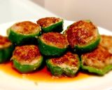 剥がれないピーマン肉詰め作り方8写真