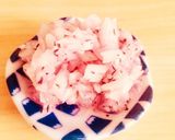 サクラ色すタマネギ作り方6写真