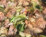 キャベツと鶏肉の塩麹焼き作り方5写真