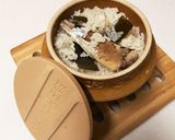 峠の釜めしの器で作るさんまの炊き込みご飯作り方10写真