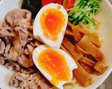 贅沢…豚しゃぶ冷やしつけ麺作り方8写真