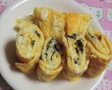 糸ひくあと引くモッツアレラチーズ入り卵焼作り方6写真