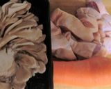 舞茸と鶏もも肉のみそ味にもの作り方1写真