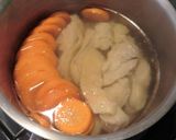 舞茸と鶏もも肉のみそ味にもの作り方2写真