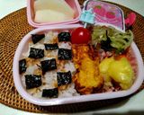 ハートのり弁作り方4写真