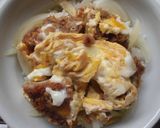 ひれかつ丼♪作り方1写真