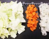もち麦入り☆お腹満足コンビーフスープ作り方2写真