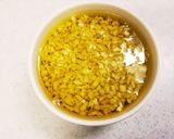 もち麦入り☆炊飯器で作るコンビーフピラフ作り方1写真