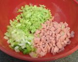 スパムとご飯のお焼き作り方1写真