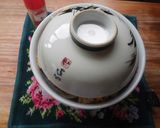 たまご2コでとじた、かつ丼作り方3写真