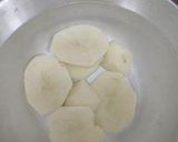 富士見産男爵と枝豆のビシソワーズ作り方1写真