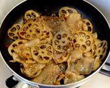 【常備菜】豚バラとれんこんのきんぴら作り方4写真