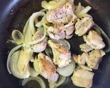 野菜やきのこ・鶏肉のパスタソースグラタン作り方3写真