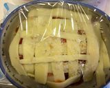 野菜やきのこ・鶏肉のパスタソースグラタン作り方5写真