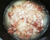 もち麦入り☆炊飯器で作るコンビーフピラフ作り方6写真