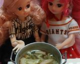 リカちゃん♡野球シリꕤ白菜薩摩揚げ煮浸し作り方7写真