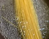 バジルソースのペペロンチーノ作り方2写真