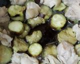 ☆鶏肉と茄子の♪めんつゆ炒め☆作り方5写真