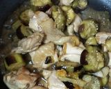 ☆鶏肉と茄子の♪めんつゆ炒め☆作り方6写真