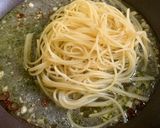 バジルソースのペペロンチーノ作り方7写真