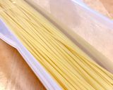 トマトと玉ねぎとベーコンの時短パスタ作り方3写真