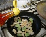 うまい!簡単!ソラマメ海老パスタ作り方3写真
