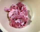 ニラと豚こまのオイスターポン酢焼きそば作り方2写真
