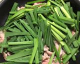 ニラと豚こまのオイスターポン酢焼きそば作り方5写真