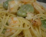 うまい!簡単!ソラマメ海老パスタ作り方5写真
