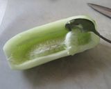 太胡瓜のエビチリ風作り方1写真