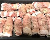 ヘルシー♡つまみ♡弁当♡豚ロース野菜巻き作り方6写真