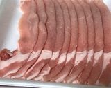 ヘルシー♡つまみ♡弁当♡豚ロース野菜巻き作り方2写真