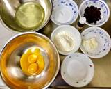チョコチップのスポンジケーキ☆乳製品なし作り方1写真