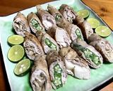 ヘルシー♡つまみ♡弁当♡豚ロース野菜巻き作り方9写真
