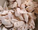 ささみと野菜のドレッシング和え作り方1写真