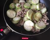 夏疲れ解消！へちまと豚肉の味噌炒め作り方6写真