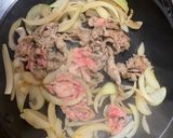 牛肉と玉ねぎの炒め物作り方3写真