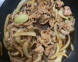 牛肉と玉ねぎの炒め物作り方4写真