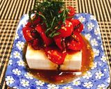 ☆トマト、青じそ、 塩昆布の激ウマ冷奴☆作り方5写真