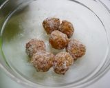 お弁当！揚げボールフライ作り方1写真