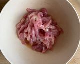 ★豚肉でつくる★青椒肉絲作り方1写真