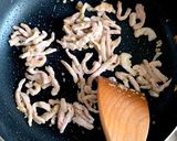 ★豚肉でつくる★青椒肉絲作り方3写真
