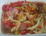 万能マリネ 冷製たこのパスタ作り方1写真